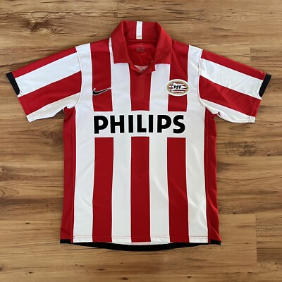 Nike PSV Eindhoven 2007-08 Home Soccer Jersey COCU #8 Sz M | eBay