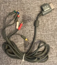 Official Microsoft Xbox 360 Audio Video AV Component HD Cable Cord! ~ Authentic!