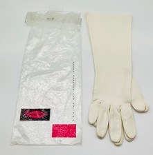 VTG Kerrybrooke Women's Evening Gloves Ivory 13.75" Sears SOFT Cosplay Costume