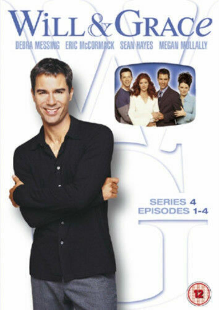 Will And Grace - Season 4 - Episodes 1 To 4 DVD (2004) FREE SHIPPING