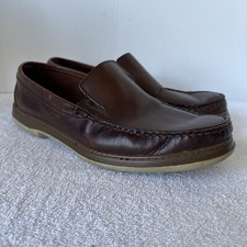 Allen Edmonds Westport Men s Slip On Loafers Size 12 Casual Shoes Brown Leather