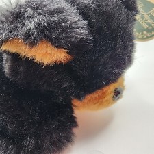 The Bearington Collection Black Bear Cub Size 9  Lil Smokie Plush Stuffed Animal