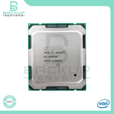 SR2JT Intel Xeon E5-2683V4 2.10GHz 16-Core 9.6 GT/s 120W 40MB LGA2011 Processor