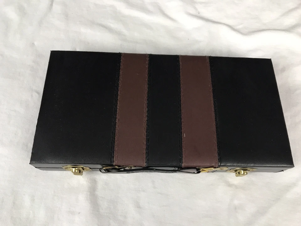 6-in-1 Game Set Dominoes Chess Checkers Cribbage Backgammon Cribbage Deck Cards - Image 3 of 4