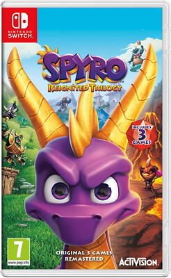 Spyro Reignited Trilogy - Nintendo Switch Spiel - Neuwertig
