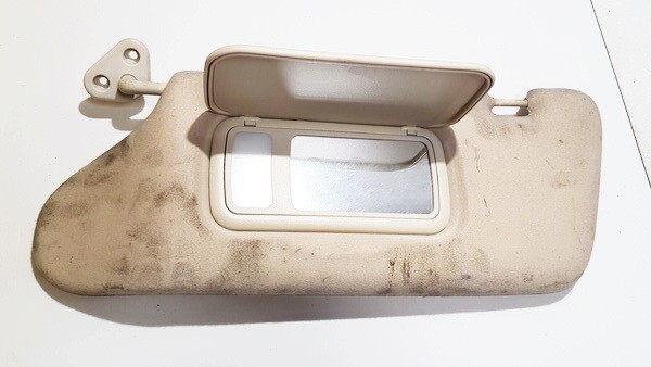 Sun Visor, With Light and Mirror and Clip for Mercedes-Benz