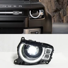 ORIGINAL 2020-2025 Land Rover Defender LED Headlight Front Left LH Side TESTED!