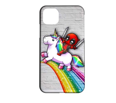 Coque IPhone 14 Licorne Anime Taperso - Hydrogel TPU Multicolore - Neuf Avec Emballage
