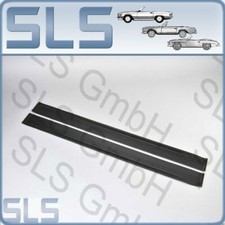 Gummimatte Einstieg,anthrazit Schwellermatten Set f&uuml;r Mercedes W107 SL 