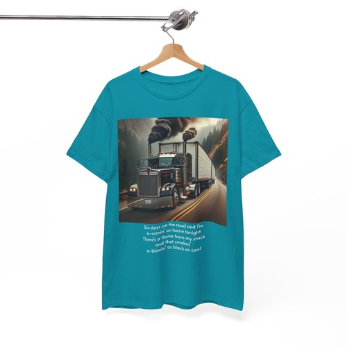 Retro Kenworth Semi Tee, Vintage Truck Driver Shirt, Diesel Engine Tshirt, Long - Picture 101 of 144