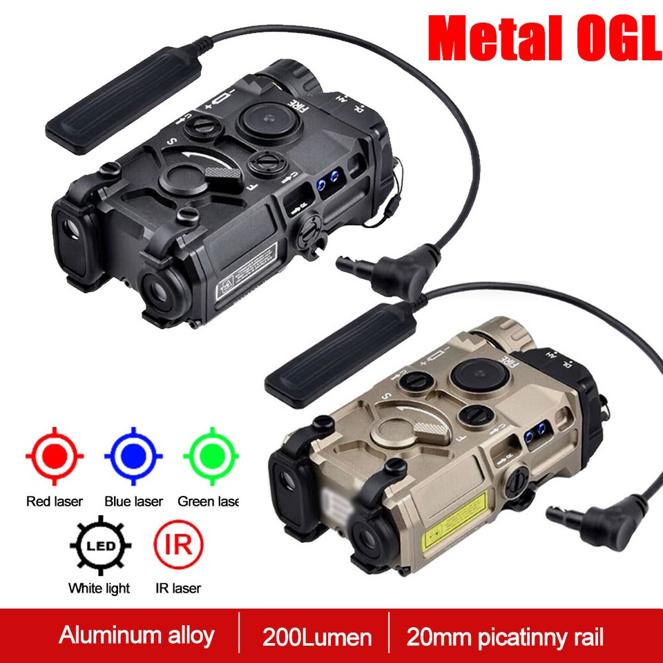 WADSN Metal OGL Red Green Blue IR Flashlight Strobe Hunting OGL | eBay