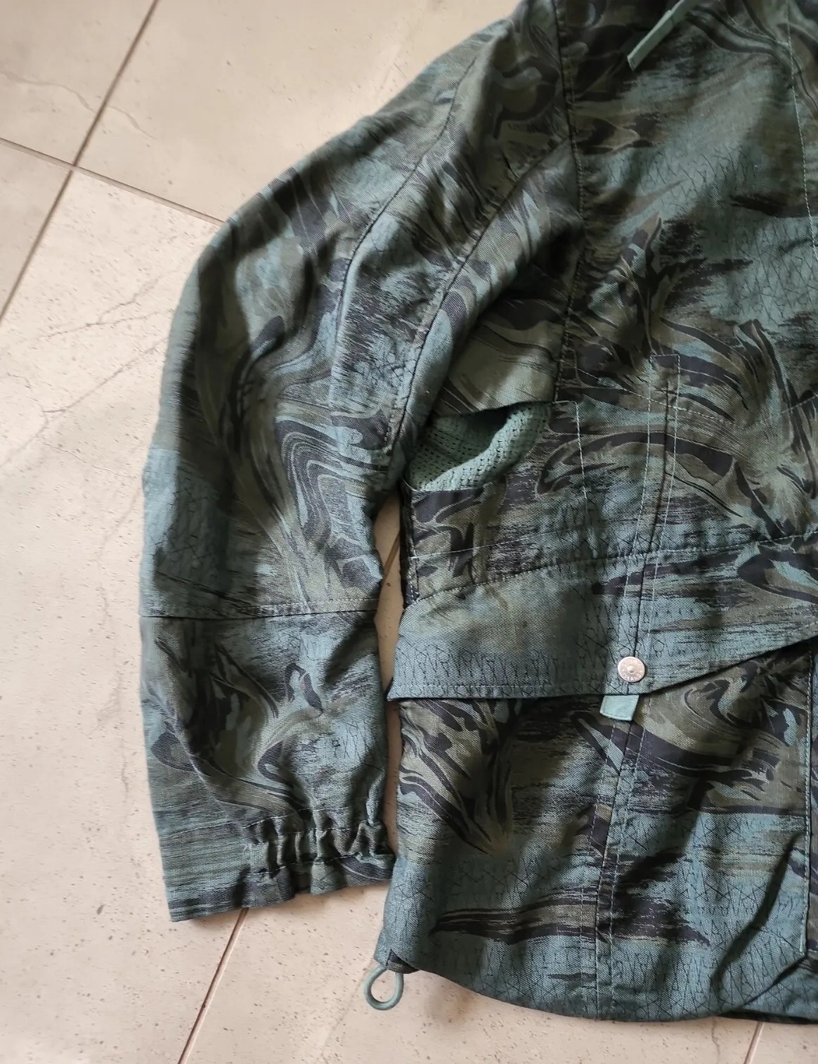 Stone Island Shadow Proj. Printed Linen Cordura Jacket - Made in Italy | Size M image 2