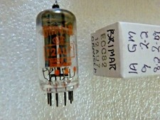  ECC82 12AU7 Brimar 17mm Anode Sq Get Orange Print  NOS  Valve Tube 1 pc NOV19A