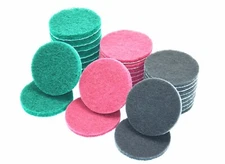 30pc Drill Brush Replacement Scour Pads 4" for Tub & Tile Power Scrubber Driver