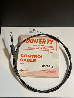BSA Twins 500 650 A50 A65 Doherty Clutch Cable 19-1963 60-2081 1963 - 1969 U.K.
