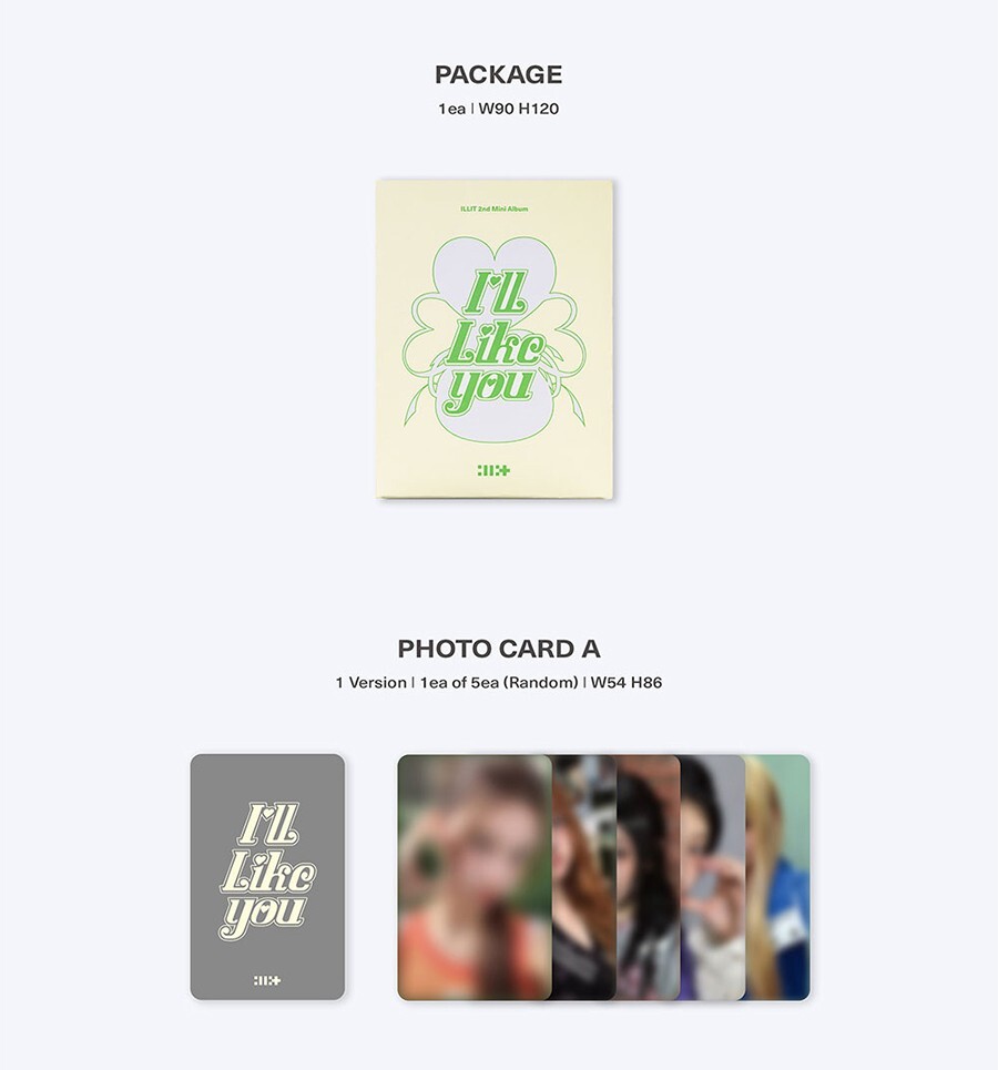 ILLIT I’LL LIKE YOU weverse ILLIT - I'LL LIKE YOU [2nd Mini Album - Weverse Ver.] - K PLACE