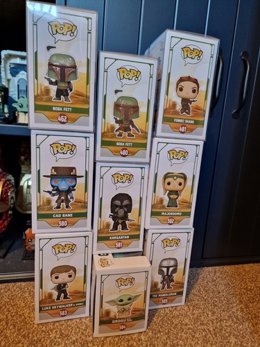 Funko Pop Star Wars Book of Boba Fett x9 - Bild 2 von 6