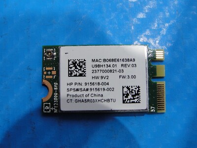 HP 15-dy0013dx Genuine Laptop Wireless WiFi Card rtl8723de