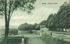 LUCCA Porta Santa S. Anna Postcard