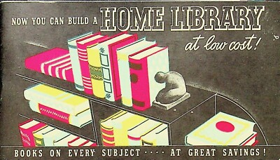 #ad #ad SEARS ROEBUCK VINTAGE HOME LIBRARY BOOK CATALOG amp; ORDER FORM E8C $32.00
