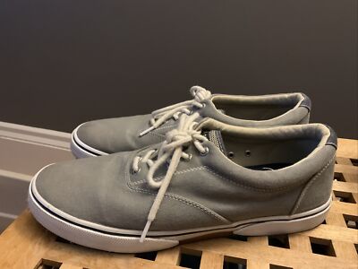 Sperry Men's Top Sider, Halyard Sneaker Grey, Size 12 M