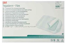 3M Tegaderm 6 X 8 Inch Transparent Film Dressing Ref# 1628, 10/Box