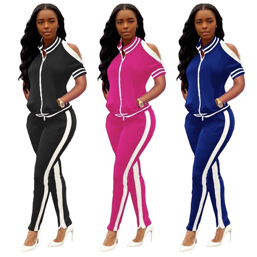 Womens 2 PC Off-Shoulder Half Sleeve 