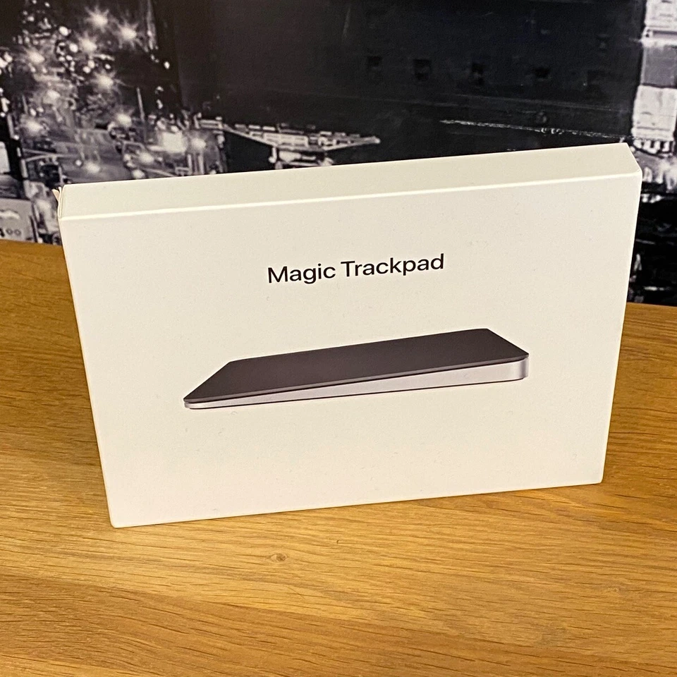 Apple Magic Trackpad Black Multi-Touch Surface Lightning Model 100% Genuine - Image 2 of 4