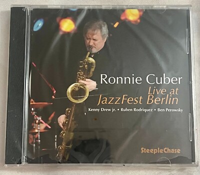 Ronnie Cuber Live at JazzFest Berlin (CD)  UK IMPORT (cracked case)