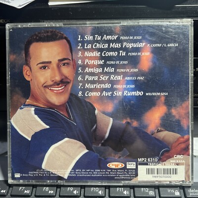CD-Luisito Carrion – Sin Tu Amor (2000) Musical Productions | eBay
