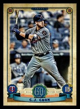 C.J. Cron 2019 Topps Gypsy Queen #86 Minnesota Twins Buy10get5FREE