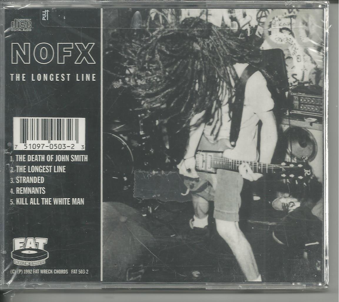 Nofx The Longest Line CD Sealed Fat Wreck Chords FAT503-2 OOP Rare