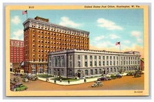 United States Post Office, Huntington West Virginia WV Postcard 31398