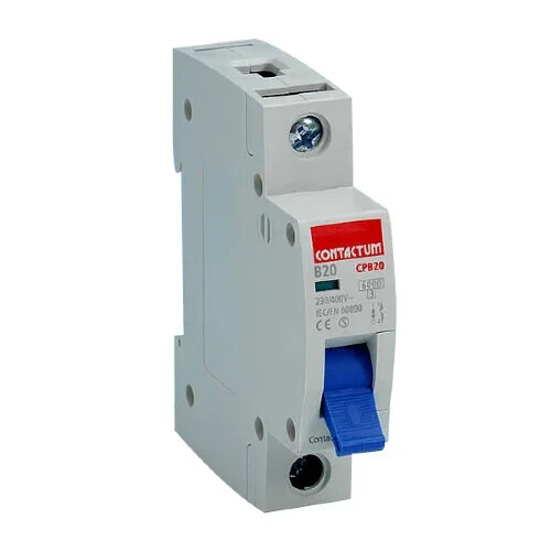 Contactum CP Range - CPB20 - 20a Type B Single Pole MCB New