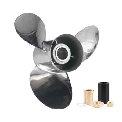 13x 19 Mercury Stainless Steel Propeller fit 40-140HP Prop 15 Spline Tooth, RH