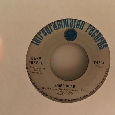 DEEP PURPLE 45 SINGLE, HARD ROAD &frasl; KENTUCKY WOMAN | eBay