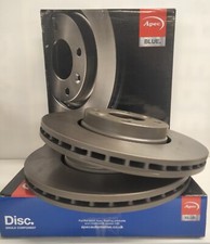 Skoda Karoq TSI 1.0 1.5 Apec Blue Front Brake Disc 2017-2023 SDK6016 (Pair)