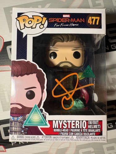 Mysterio signed Funko Pop! by Jake Gyllenhaal Autograph - Spiderman ACOA