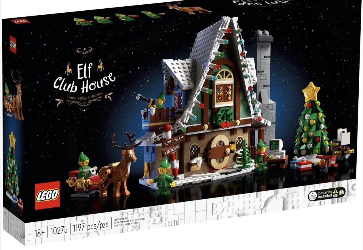 LEGO 10275 WINTER VILLAGE COLLECTION- ELF CLUB HOUSE- NEW