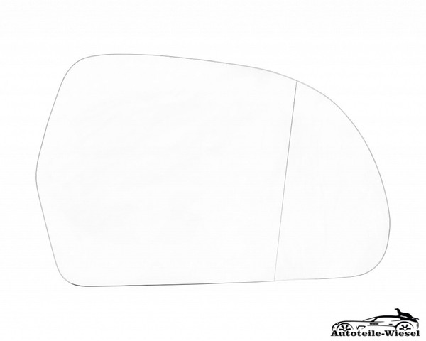 AußEnspiegelglas Rechts FüR Audi A3 Sportback 1.6 A4 Q3 A5 A6, Skoda 03-18-image