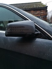 MERCEDES E CLASS W212 WING MIRROR DRIVER GREY 755 RIGHT 2013-2016