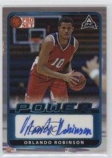 2021 Leaf Pro Set Power Platinum Spectrum Foil 1/99 Orlando Robinson Auto 13d7