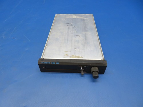 Narco DME 890 Interrogator w/ Rack 18/28v P/N DME-890 WARRANTY (0725-208) - Picture 5 of 17