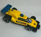 Vintage Metal Tonka Yellow Indy Car # 3 Made in Japan