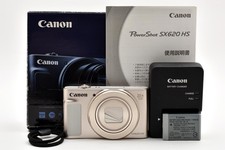  T.MINT w/Box Canon PowerShot SX620 HS Silver Digital Compact Camera From JAPAN