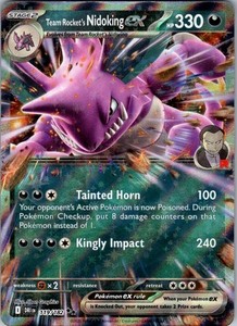 SV10: Destined Rivals #119/182 Team Rocket's Nidoking ex