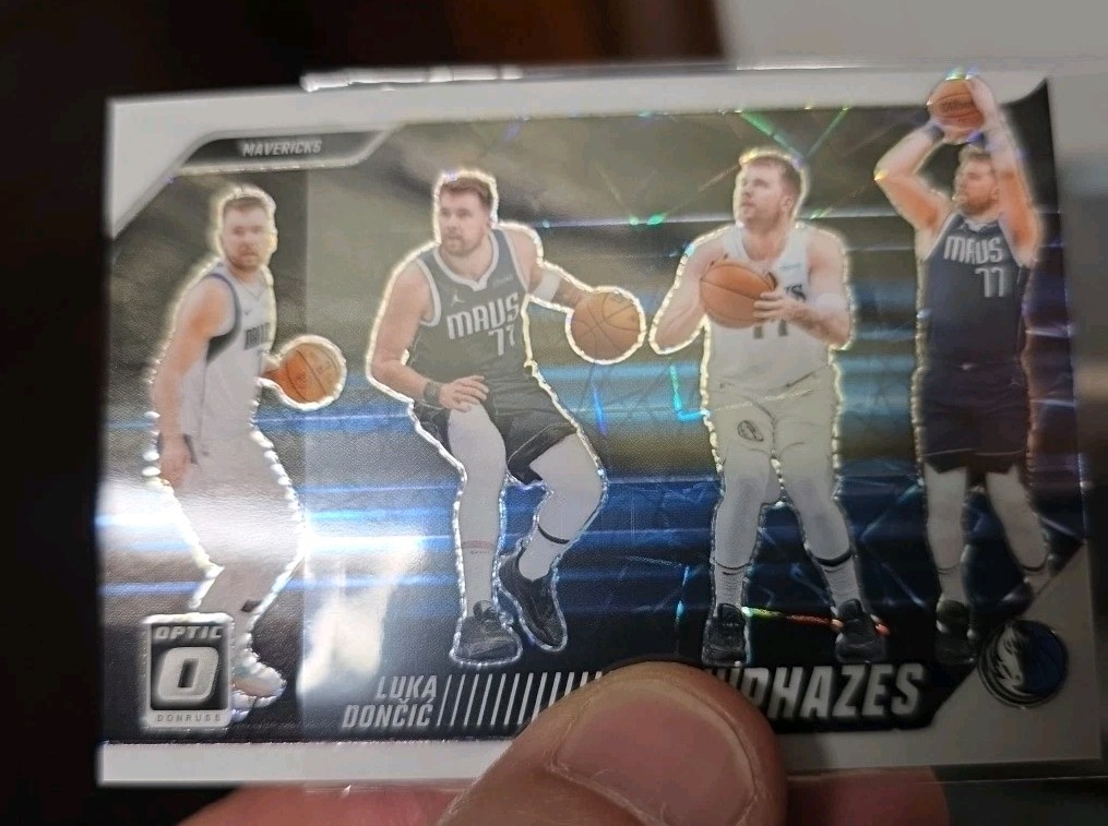Luka Doncic 2024-25 Donruss Optic Phazes Case Hit SSP Mavericks/Lakers Rare 2025