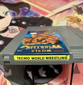 Tecmo World Wrestling NES Nintendo Complete CIB NICE!