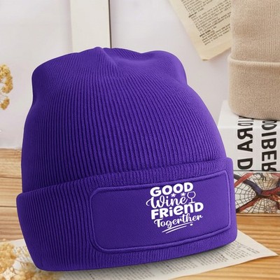 Good Wine Friend Together Beanie Geselligkeit Weinliebhaber Geschenk für Sie & Ihn
