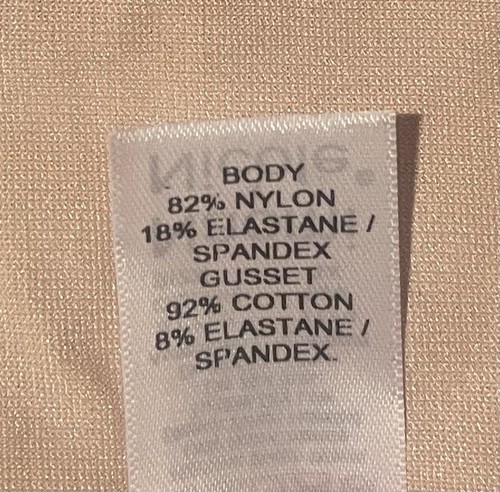 Naomi & Nicole Neu mit Etikett hohe Taille Oberschenkel schlanker Shapewear nude Übergröße 3XL 3X - Bild 6 von 6